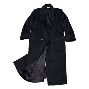 STUNNING VINTAGE 80s FORECASTER OF BOSTON WOOL Winter Pea Coat Trench 14